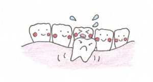 乳歯の歯の隙間は大丈夫？